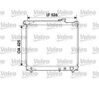 FITS SUZUKI GRAND VITARA I 2.0 TD 4X4 RADIATOR, ENGINE COOLING 734214 VALEO