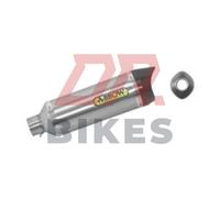 Fits Suzuki GSX-R 600 i.e. 2011-2016 Arrow Street Thunder aluminium silencer wit