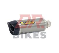 Fits Suzuki GSX-R 750 i.e. 2008-2010 Arrow Thunder Approved titanium silencer wi