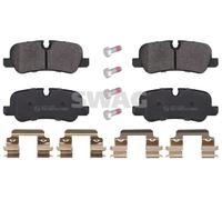 Fits SWAG 22 11 6118 brake pads. b/sensor +zest.mont. rear Land Rover