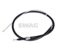 Handbrake cable Left Rear 32 92 2736 SWAG for AUDI SKODA VW SEAT