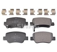 Brake pads Rear Axle 33 10 7331 SWAG for TOYOTA AVENSIS Saloon AVENSIS Estate