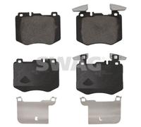 Febi Bilstein Brake Pad Set 186406 Front 125.5mm Fits Mercedes-Benz GLC (X253)