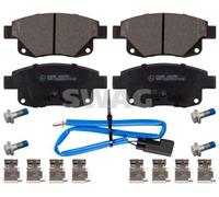 SWAG 50 91 6701 Brake pad set
