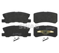 Brake pads Rear Axle 80 91 6583 SWAG for CHRYSLER JEEP MITSUBISHI DODGE CITROËN