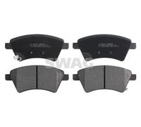 Brake pads Front Axle 84 91 6658 SWAG for SUZUKI FIAT