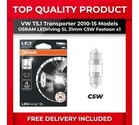Osram LEDriving 12v Car 269 Festoon Interior White LED Bulb SV8.5-8 S8.5d 31mm