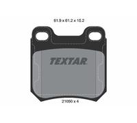 Fits TEXTAR 2105002 BRAKE PAD SET, DISC BRAKE UK Stock