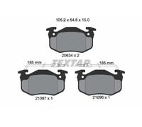 Fits TEXTAR 2109601 BRAKE PAD SET, DISC BRAKE UK Stock