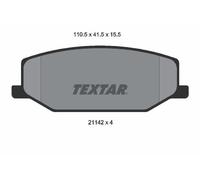 Fits TEXTAR 2114202 BRAKE PAD SET, DISC BRAKE UK Stock