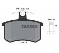 Fits TEXTAR 2114401 BRAKE PAD SET, DISC BRAKE