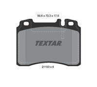 For Mercedes Genuine OE Textar Brake Pads Full Set Of 4 Front 2115307