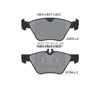 Fits TEXTAR 2167001 Brake Pad Set, disc brake 2167001 Brake pads set ⭐UK Stock⭐