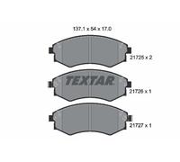 Fits TEXTAR 2172501 BRAKE PAD SET, DISC BRAKE