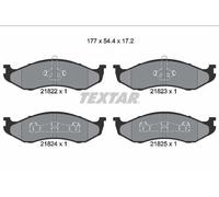 Fits TEXTAR 2182202 BRAKE PAD SET, DISC BRAKE UK Stock