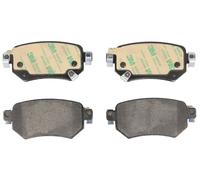 Textar Rear Axle Disc Brake Pad Set 2234901 – Genuine OE Set of 4 – Fits Mazda