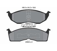 Fits TEXTAR 2304301 BRAKE PAD SET, DISC BRAKE UK Stock