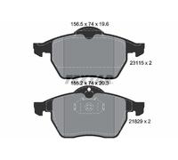 Textar Brake Pad Set 2311502 - Disc Brake - Fits Opel Calibra Vectra Vauxhall Saab 9-5 Chevrolet