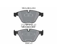 ✅Fits TEXTAR 2331207 Brake Pad Set, disc brake 2331207 Brake pads se ⭐UK Seller⭐