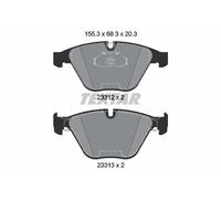 Fits TEXTAR 2331211 Brake Pad Set, disc brake DE stock
