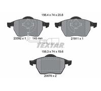Fits TEXTAR 2339201 BRAKE PAD SET, DISC BRAKE DE Stock