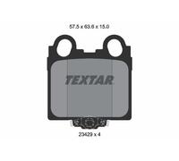 Fits TEXTAR 2342901 BRAKE PAD SET, DISC BRAKE DE Stock