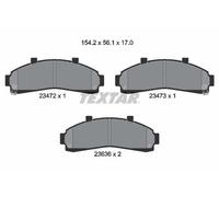 Fits TEXTAR 2347201 BRAKE PAD SET, DISC BRAKE DE Stock