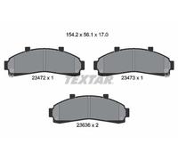 Fits TEXTAR 2347201 BRAKE PAD SET, DISC BRAKE UK Stock