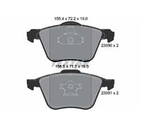 Fits TEXTAR 2359001 Brake Pad Set, disc brake 2359001 Brake pads set front , fi