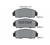 Fits TEXTAR 2372901 BRAKE PAD SET, DISC BRAKE UK Stock