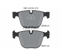 Fits TEXTAR 2373001 Brake Pad Set, disc brake DE stock