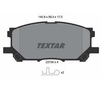 Fits TEXTAR 2373401 BRAKE PAD SET, DISC BRAKE UK Stock