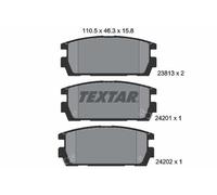 ✅Fits TEXTAR 2381301 BRAKE PAD SET, DISC BRAKE ⭐UK Seller⭐
