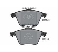 Fits TEXTAR 2391202 BRAKE PAD SET, DISC BRAKE DE Stock