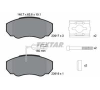 Fits TEXTAR 2391701 BRAKE PAD SET, DISC BRAKE