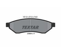 Fits TEXTAR 2399401 BRAKE PAD SET, DISC BRAKE UK Stock