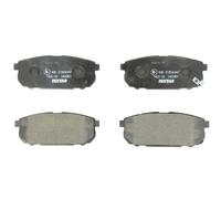 Textar Rear Brake Pads fits Kia Sorento 2.5 CRDi 4WD 2405801