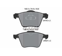 Fits TEXTAR 2414201 Brake Pad Set, disc brake 2414201 Brake pads set ⭐UK Stock⭐