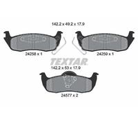 Fits TEXTAR 2425801 BRAKE PAD SET, DISC BRAKE UK Stock