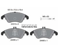 TEXTAR 2431001 Brake pad set