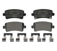 Textar 2442101 Rear Axle Disc Brake Pad Set Fits Chevrolet Opel Saab Vauxhall