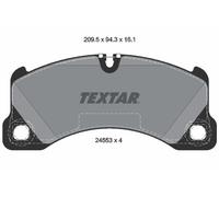 ✅Fits TEXTAR 2455301 BRAKE PAD SET, DISC BRAKE ⭐UK Seller⭐