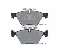 Fits TEXTAR 2469701 BRAKE PAD SET, DISC BRAKE DE Stock