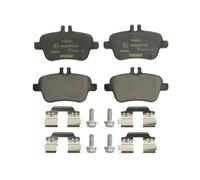 Textar Brake Pads 2484803 - Genuine OE Full Set of 4 Rear with Accessories