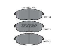 Fits TEXTAR 2486401 BRAKE PAD SET, DISC BRAKE DE Stock