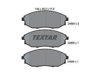 Fits TEXTAR 2486401 BRAKE PAD SET, DISC BRAKE UK Stock