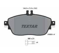 Fits TEXTAR 2486901 BRAKE PAD SET, DISC BRAKE DE Stock