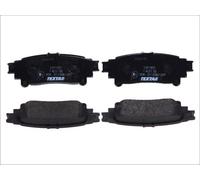 Fits TEXTAR 2491801 Brake Pad Set, disc brake 2491801 Brake pads set rear , fit