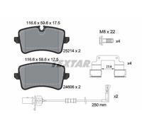 ✅Fits TEXTAR 2521405 BRAKE PAD SET, DISC BRAKE ⭐UK Seller⭐