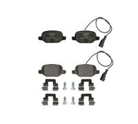 Genuine OE Textar Brake Pads Full Set Of 4 Rear With Accessories 2534701